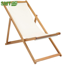 Miniature outdoor foldable wooden beach chair